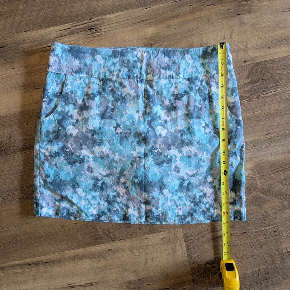 Zac & Rachel Blue Mini Pencil Skort Casual - Picture 2 of 8